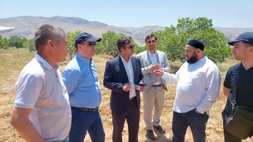 دیدار ازبک ها باغ